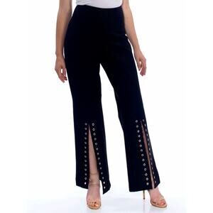 INC International Concepts Wide Leg Split Hem Women’s Military Pants‎ Size 8P